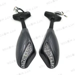 Led Turn Signal Side Mirrors For Honda CBR600 F4/F4I Suzuki GSXR1000 750 ZX9R. Fixed Price $22.82.