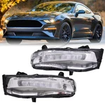 Pair Ford Mustang 2018 2020 Led Left&right Side Fog Light Turn Signal Lamp. Fixed Price $128.99.