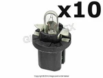 Mercedes (1977-2002) Bulb (12V 1.2W) Clear With Black Socket Base (10) Osram. Fixed Price $24.15.