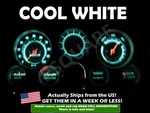 Gauge Cluster Led Dashboard Bulb Cool White For Chevy 67 72 C/k Truck C10 - C30. Fixed Price $14.29.