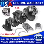 For 1.6L Engine Crankshaft & Bearing Set Hyundai Kia Soul Rio Veloster 12-19. Fixed Price $129.95.