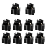 Wljh 10PCS T5 Twist Lock Socket 74 73 37 2721 Wedge Base 3/8" 9 Mm Das.... Fixed Price $15.99.