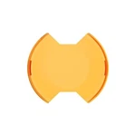 Kc Hilites 6" Slimlite Led Light Shield - Amber. Fixed Price $34.24.