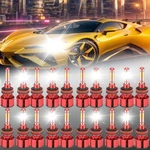20X H11 4SIDE Led Headlight Kit High Low Beam Bulb Super Bright White 660000LM. Fixed Price $67.99.