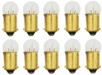 10X 53 Light Bulb Miniature Gauge Cluster Instrument Panel 12V G3-1/2 BA9S. Fixed Price $9.60.