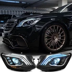 Full Headlights Upgrade 2018+ Oe Style Drl For 2014-17 Mercedes Benz S-class. Fixed Price $549.89.