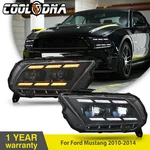 Ford Mustang 2010-2014 Sequential Front Lamps Led Headlights Full Assembly. Fixed Price $539.00.