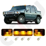 5LED Amber Cab Marker Running Light LENS&5X 6-5730 White For 03-08 Hummer. Fixed Price $25.58.