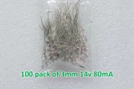 (100) Gmc Pontiac Buick Chevy Climate Radio Switch Button Bulbs 3MM 14V 80MA. Fixed Price $39.99.