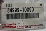 Toyota Genuine Parts 84999-10090 Air Conditioner Control Lamp 1985-2012. Fixed Price $13.52.