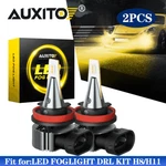 Auxito H11 H8 H16 Led Fog Bulbs, 3000K Golden Yellow Light, 300% Brighter. Fixed Price $20.89.