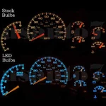 Dash Instrument Cluster Gauge Aqua Blue Led Light Bulb Kit Fit 99-02 Chevy Tahoe. Fixed Price $14.09.