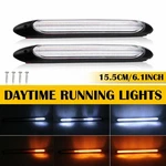 6" Sequential Drl Led Strip Headlight Daytime Running Lamp Signal 2PCS. Fixed Price $13.29.