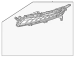 Genuine Mitsubishi Combo Lamp Assembly 8310A063. Fixed Price $931.16.