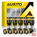 Auxito 20X T10 194 Led 168 Light Bulbs 3014 Amber Super Bright Canbus Error Free. Fixed Price $31.82.