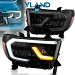 Vland Led Reflector Headlights Black Trim For Toyota Sequoia 08-20&TUNDRA 07-13. Fixed Price $599.99.