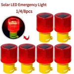 Solar Led Warning Light Emergency Traffic Crane Marine Construction Lamp. Fixed Price $80.62.