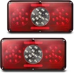 Partsam 2PCS Rectangle Led Trailer Tail Lights Stop Turn. Fixed Price $123.09.