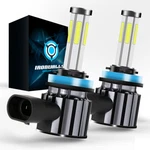 Ironwalls H11 6SIDE Led Headlight Bulbs Conversion Kit High Low Beam 6500K White. Fixed Price $31.99.