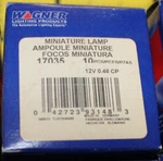 Instrument Panel Bulb-lamp Wagner Lighting BP17035 (1 Box Of 10). Fixed Price $17.99.