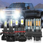 Ford F250 F350 F450 F550 Super Duty 2005-2018 Led Headlight Fog+turn Bulbs. Fixed Price $39.99.