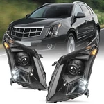 Left+right 2010-2016 Cadillac Srx Halogen Headlights Black Headlamps. Fixed Price $152.99.