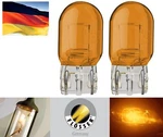 Flosser 7440NA WY21W Amber Two Bulbs Rear Turn Signal Light Replacement Lamp. Fixed Price $13.30.