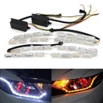 Headlight Retrofit Switchback Led Strip Lights W/ Sequential Turn Signal Feature. Fixed Price $41.09.