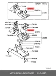 Genuine Oe Light Bulb MS820083 For Mitsubishi MS82-0083. Fixed Price $5.63.