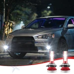 2X Xenon White H10/9145/9140/9045/9055 Led Fog Lights Bulbs Set For Mitsubishi. Fixed Price $15.99.