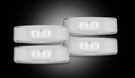 Recon 264130CL Red & Amber Led Fender Lights (4 Pc) Clear For Dodge 94-01 Ram.... Fixed Price $132.28.