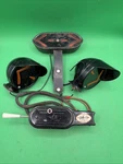 Complete Set Arrow Vintage Antique Turn Signal Stop Tail Light Lamp Nice Works. Fixed Price $995.00.
