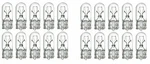 20X 168 Bright T10 Wedge Car Mini Lamp 5050 Light Bulbs W5W 2825 158 192 194 Lot. Fixed Price $15.98.