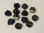 12X Gm 1/2 Hole Twist Instrument Panel Dash Light Bulb Sockets 194 168 Wedge. Fixed Price $12.99.