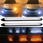 13.6" Led Drl Headlight Strip Lamp Sequential Signal Turn Amber New. Fixed Price $18.99.