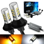 Syneticusa 3157 Error Free Canbus Ready Dual Color Switchback Led Turn Signal.... Fixed Price $42.07.