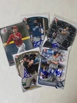- Bowman Topps Ip Auto Prospects Rookie Rc In Person Signed Cards Chrome. Fixed Price $19.99.