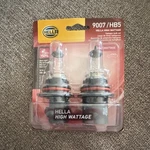 Hella 9007 100/80WTB Twin Blister High Wattage Bulbs, 12V, Count (pack Of 1). Fixed Price $8.00.