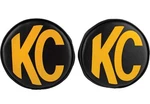 Kc Hilites 6" Round Black Yellow Fog Driving Stone Cover Vinyl Daylighters. Fixed Price $44.95.