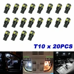 20PCS Canbus T10 194 168 W5W 5730 Led Smd 6000K Car Side Wedge Light Lamp Bulb. Fixed Price $13.99.