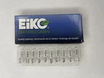 Box Of 10 Eiko 193 Miniature Lamps 14 Volt 4.62 Watts Wedge Base. Fixed Price $15.99.