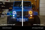 Diode Dynamics 2005-2010 Fits Chrysler 300 Halo Lights Led 160MM Switchback Pair. Fixed Price $139.95.