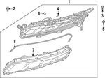 Genuine Mitsubishi Combo Lamp Assembly 8310A063. Fixed Price $925.68.
