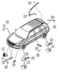 Genuine Mopar Pinch Sensor Right 5054000AB. Fixed Price $81.12.