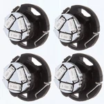 4X Blue T5/T4.7 Neo Wedge 3SMD Led For Dodge Cluster Panel Cliamte Control Light. Fixed Price $8.29.