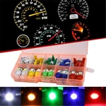 Car T5 T10 Led Instrument Panel Cluster Dash Mixed Bulb Lights 12V 40PCS. Fixed Price $17.76.