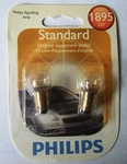 Instrument Panel Light Bulb-standard -twin Blister Pack Philips 1895B2 #105. Fixed Price $5.99.
