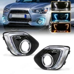 Led Daytime Running Drl Fog Lights For Mitsubishi Outlander Sport Asx 2013- 2015. Fixed Price $67.45.