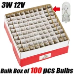 100X T10 W5W 2825 Interior Wedge Incandescent Instrument Panel Dash Light Bulbs. Fixed Price $8.99.