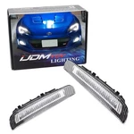 Jdm Style Clear Lens White Led Daytime Running Lights For 2017-21 Lci Subaru Brz. Fixed Price $85.09.
